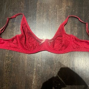 Red sexy bra with bow❤️🎀